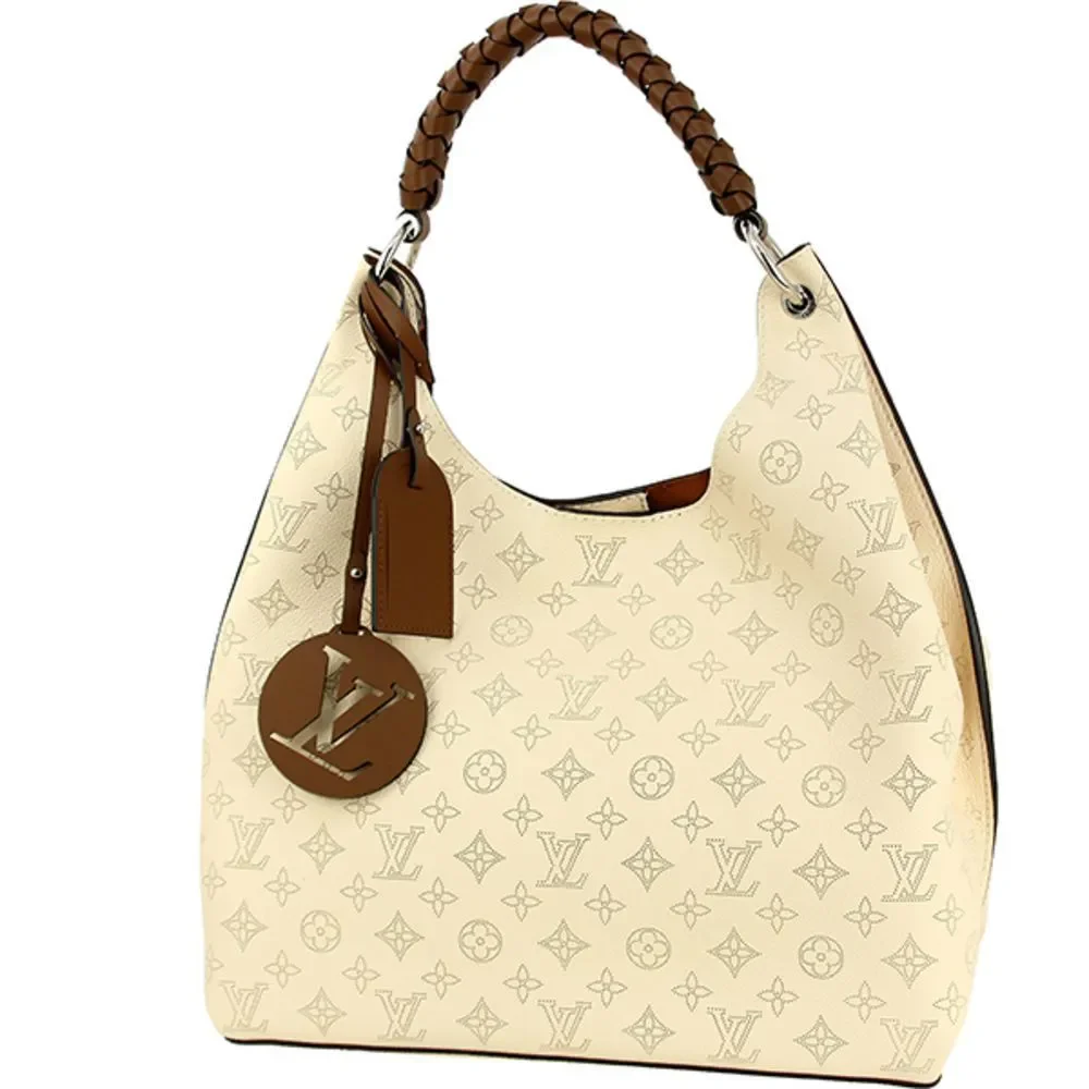 Louis Vuitton Carmel Hobo Monogram LV Leather One-Shoulder Bag